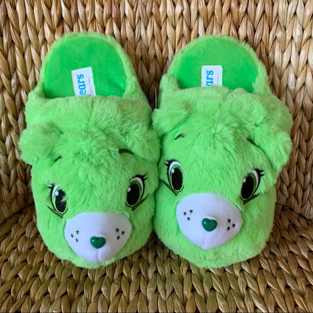 New Care Bears “Lucky Bear” Adult Slippers